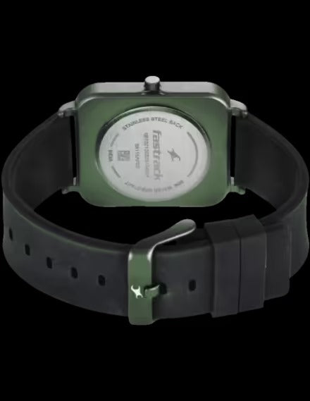 Fastrack Hype Neo Chic Quartz Analog Black Dial Silicone Strap Watch