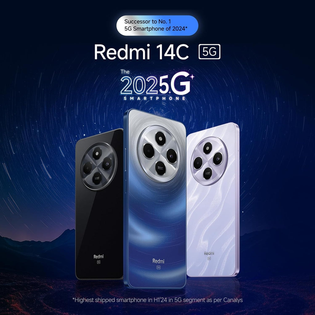 XIAOMI - REDMI 14C 5G 4GB 128GB BLACK