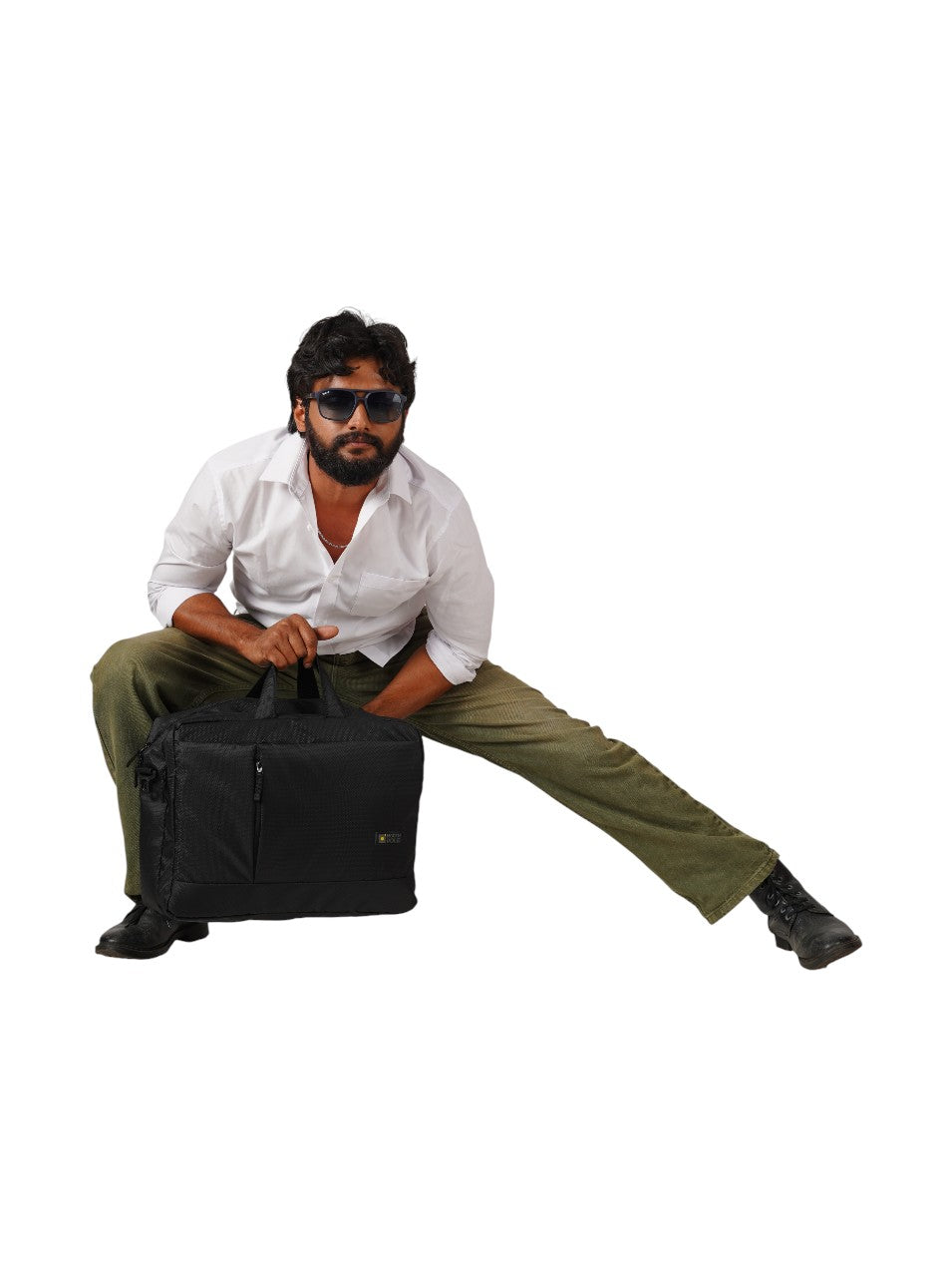 North Pole| Black multi-functional business bag,Black Business Laptop Bag,Professional Business Briefcase Black Executive Office Bag