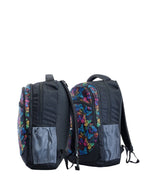 North Pole backpack with a colorful butterfly pattern,North Pole Butterfly School Bag, North Pole Kids Backpack ,Butterfly Pattern Backpack
