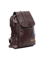 North Pole| Brown North Pole Vintage  backpack,Faux Leather Vintage Backpack ,Durable Travel Backpack ,Multi-Compartment Backpack ,Adjustable Strap Backpack ,Zipper Closure Backpack