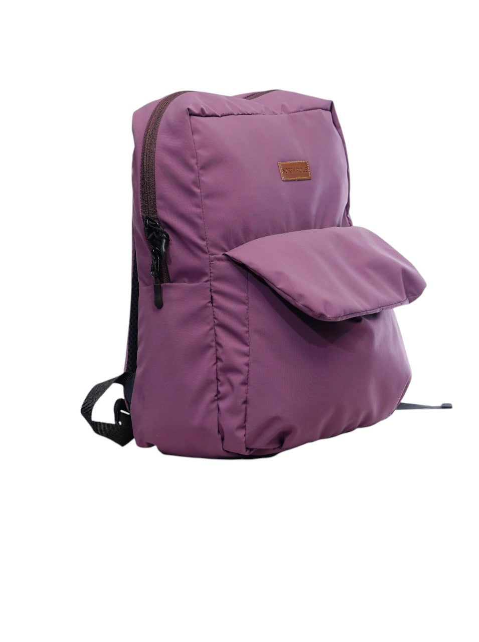 North Pole|  Purple backpack with a front pocket and a small brand patch,Purple Kids Backpack, Purple School Backpack ,Backpack with Brand Patch Purple ,Casual Backpack