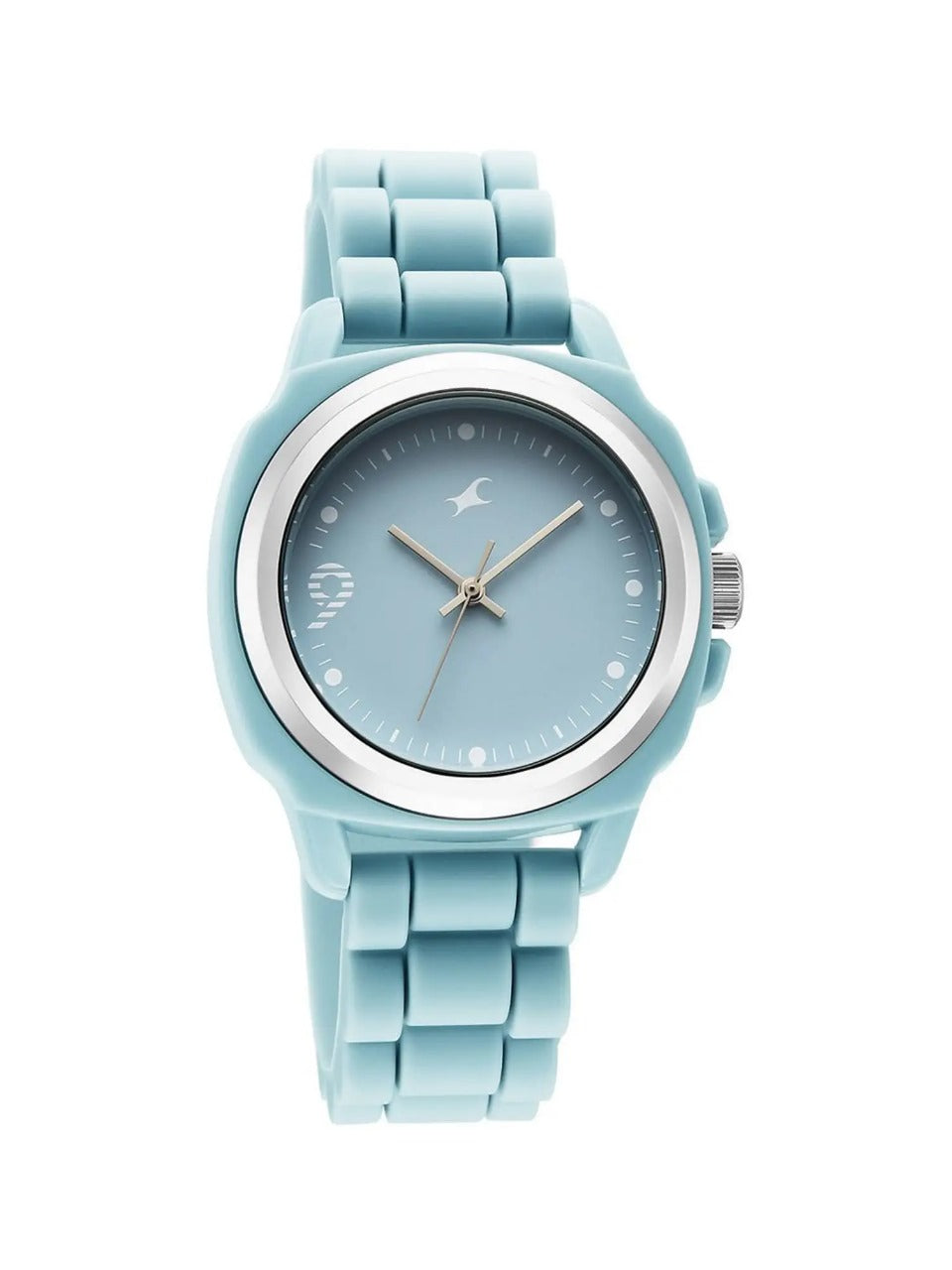Fastrack Tees Hype Bounce Quartz Blue Round Dial Men's Watch