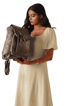 North Pole| Olive-green faux-leather women's backpack ,Olive Green PU Leather Backpack ,Stylish Women’s Backpack Olive Green,Lightweight Faux Leather Backpack ,Durable PU Leather Backpack, Zipper Closure Backpack