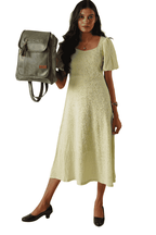 North Pole| Olive-green faux-leather women's backpack ,Olive Green PU Leather Backpack ,Stylish Women’s Backpack Olive Green,Lightweight Faux Leather Backpack ,Durable PU Leather Backpack, Zipper Closure Backpack