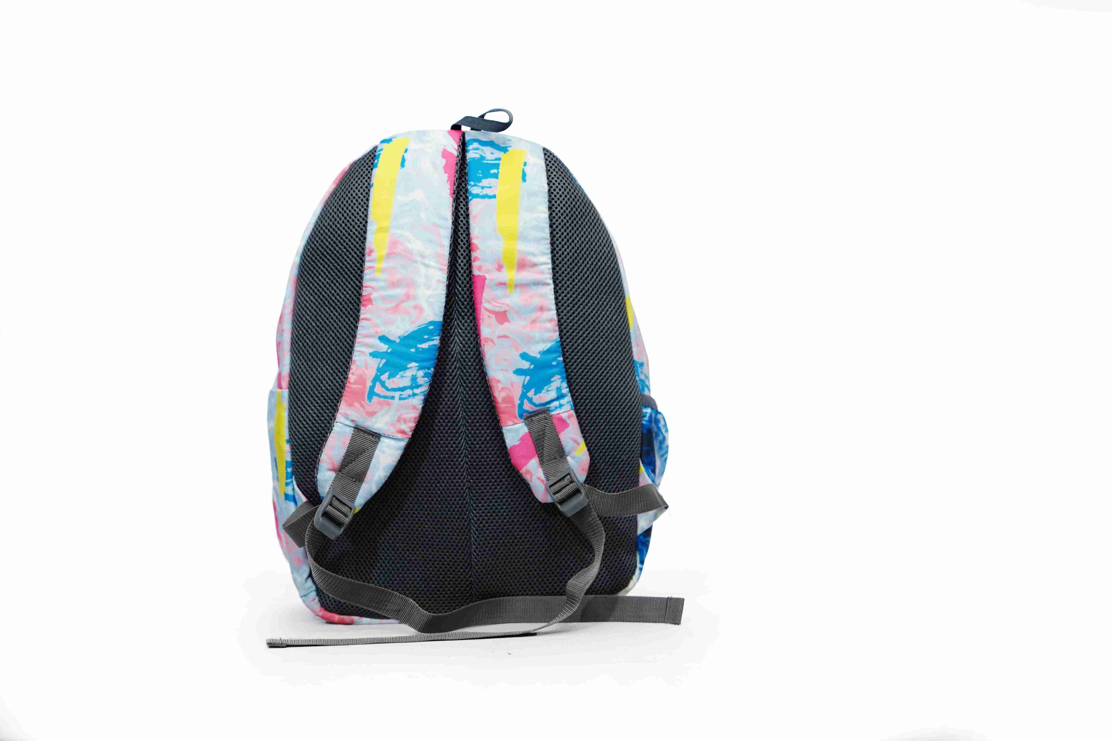 North Pole| Multi-colored backpack,Lightweight Backpack ,Durable School Backpack ,Multi-Compartment Backpack ,Zipper Closure Backpack ,Adjustable Strap Backpack