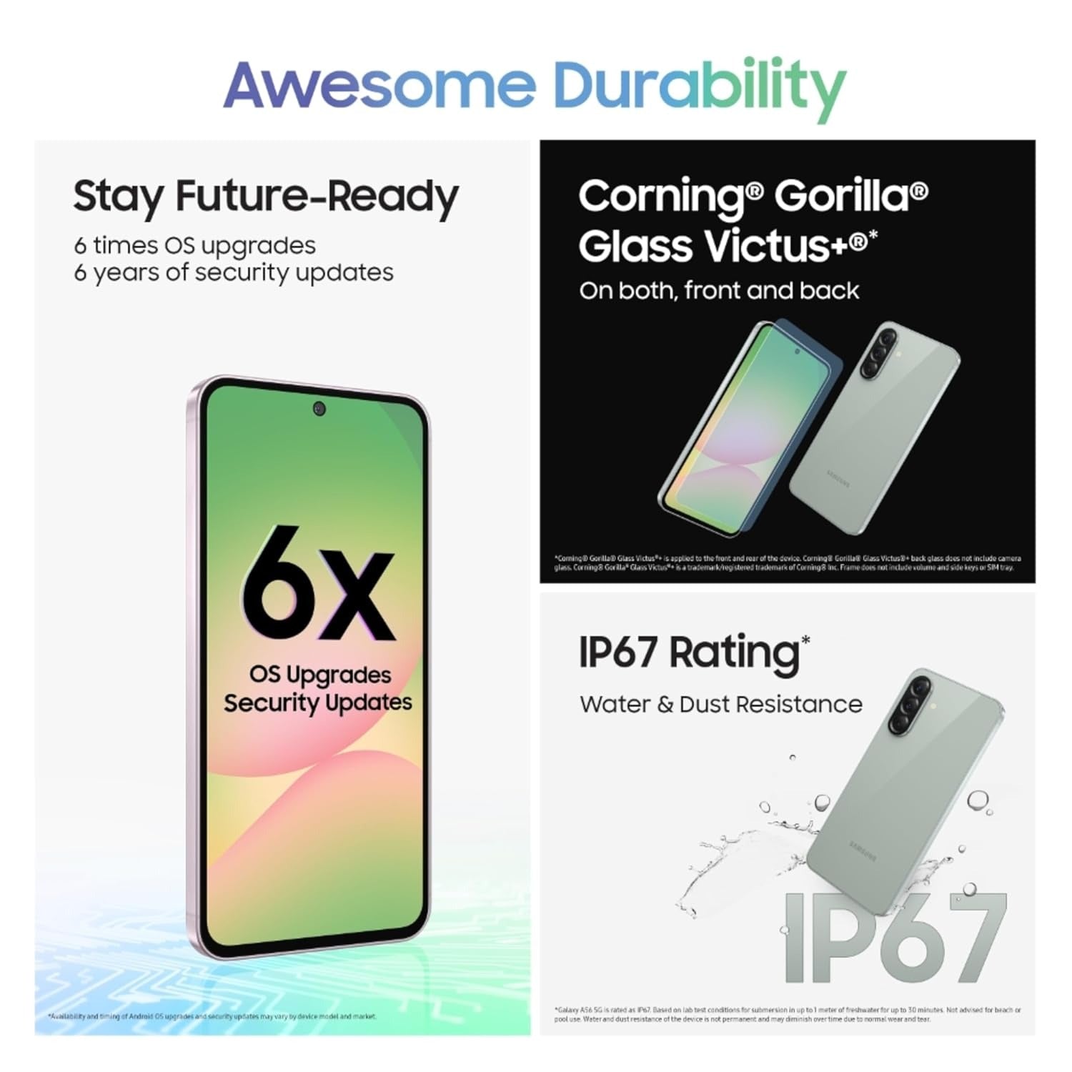 SAMSUNG - A566E GALAXY A56 5G 8GB 256GB OLIVE