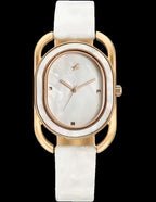 Fastrack Younique 3.0 Quartz White Oval Dial Women's Watch