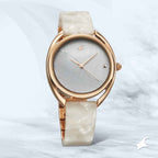 Fastrack Younique 3.0 Quartz White Round Dial Women's Watch