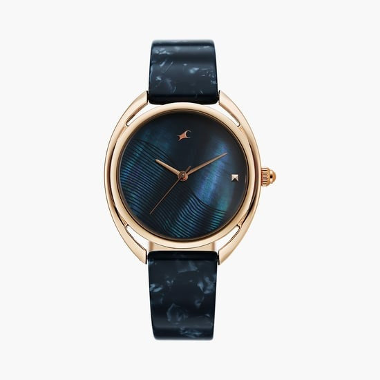 Fastrack Younique 3.0 Quartz Navy Blue Round Dial Women's Watch