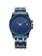 Fastrack Pulse Quartz Analog Blue Dial With Blue Stainless Steel Strap Watch