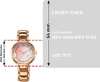 Fastrack Uptown Retreat Quartz Analog Pink Dial Metal Strap Watch