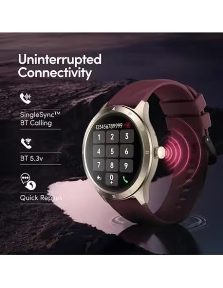 Fastrack Jupitor R2 Smartwatch/ Beige
