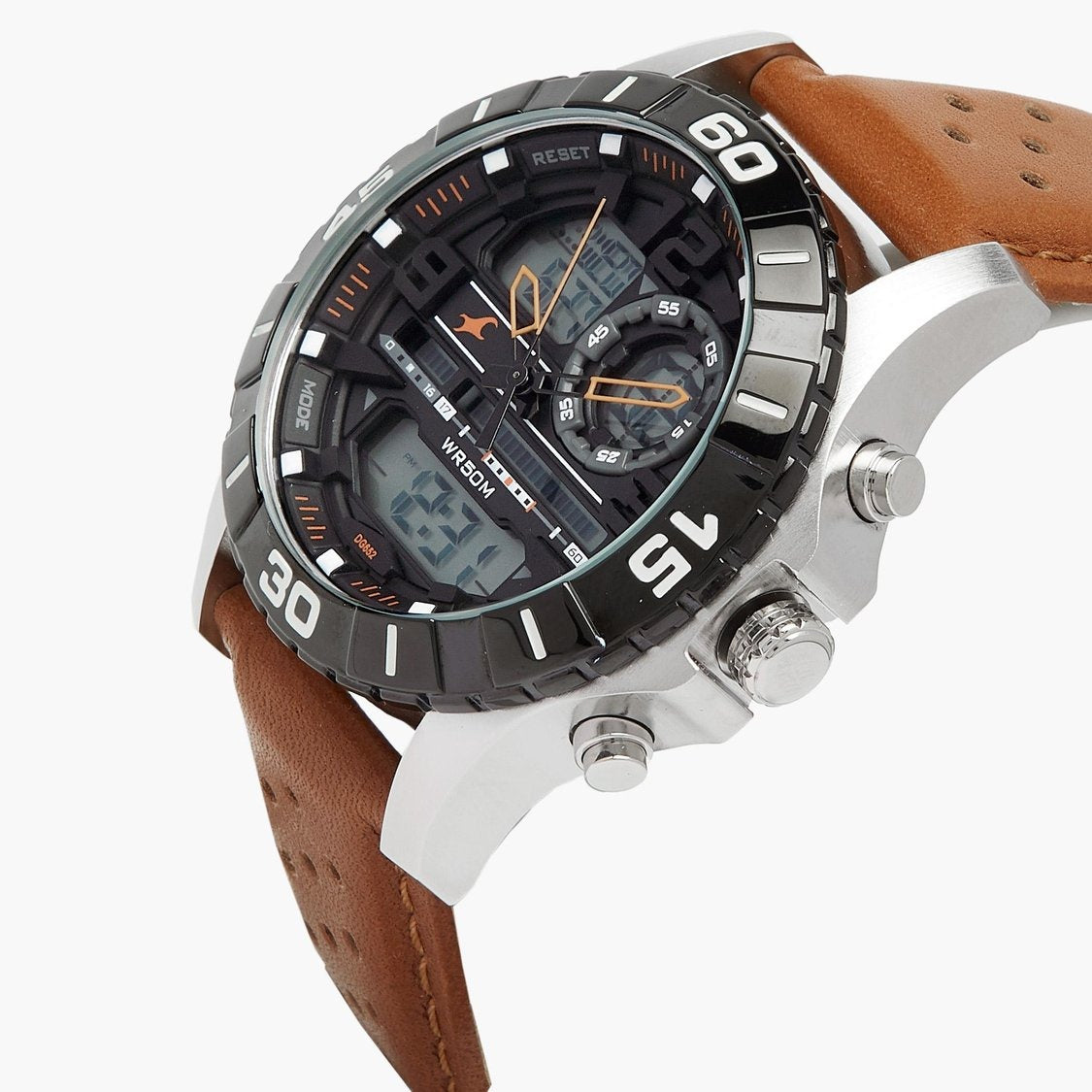 Fastrack Analog-Digital Black Dial Men's Watch
