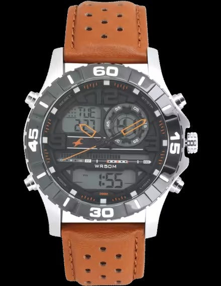 Fastrack Analog-Digital Black Dial Men's Watch