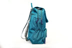 North Pole| Teal blue backpack,Laptop backpack, Durable backpack, Lightweight backpack, Multi-compartment backpack, Unisex backpack, Teen backpack