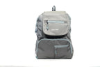 North Pole| Grey, foldable backpack,Lightweight backpack, Travel backpack, Casual backpack, School backpack, College backpack, Laptop backpack,