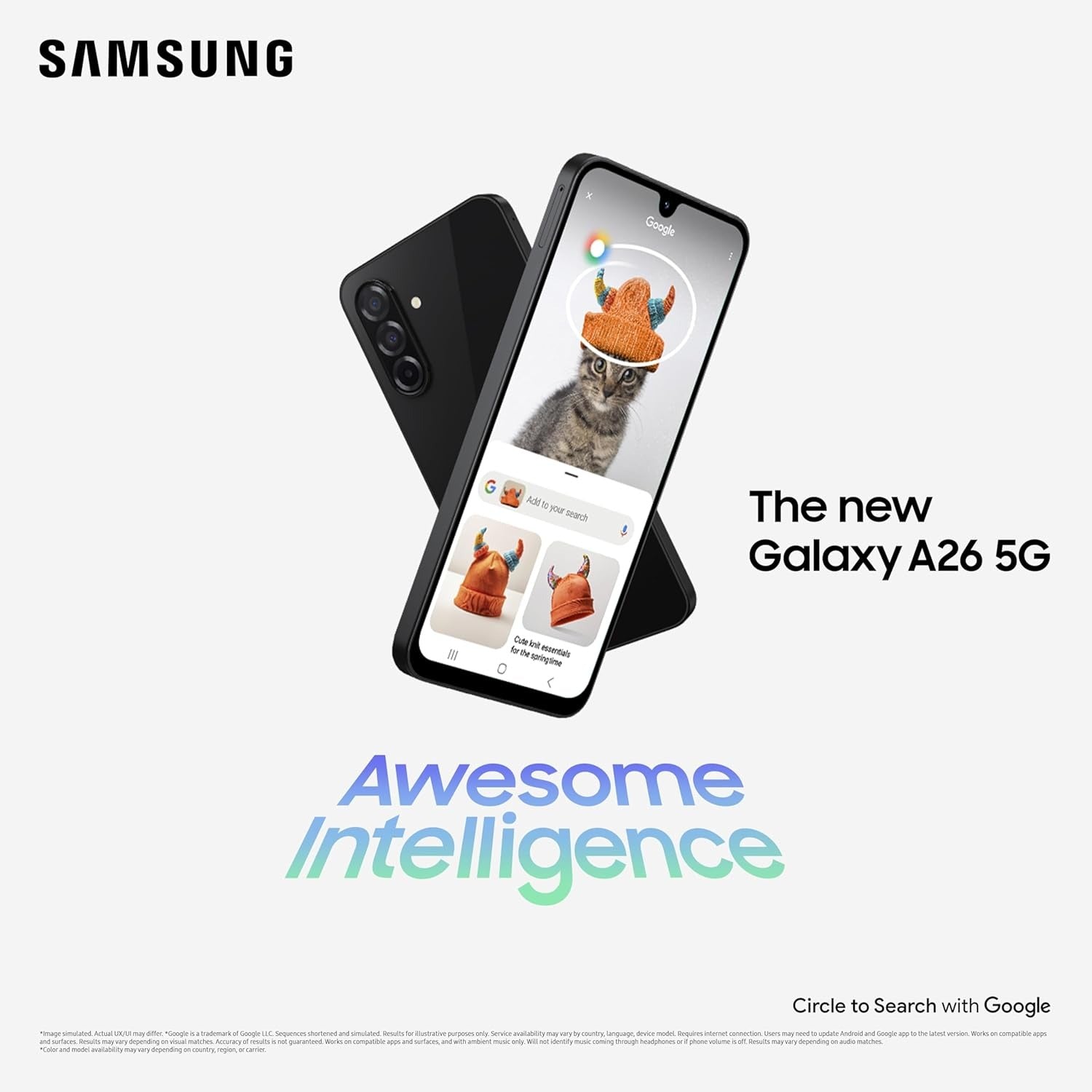 SAMSUNG -  A266B GALAXY A26 5G 8GB 256GB MINT