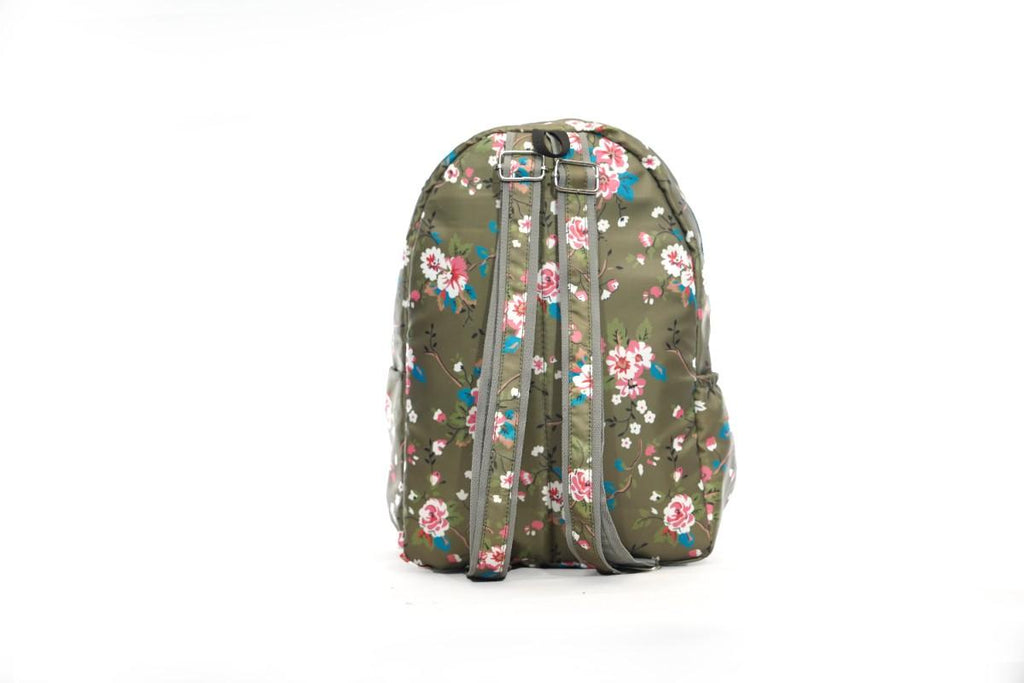 North Pole| GINGER floral print backpack,Stylish backpack, Trendy backpack, Casual backpack, School backpack, College backpack, Travel backpack, Laptop backpack