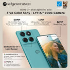 MOTO - MOTO EDGE 60 FUSION 5G 8GB 256GB PANTONE ZEPHYR