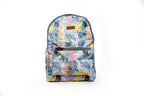 Backpack - Backpack with an abstract marble and stripe pattern| College backpack for girls | School backpack for girls | Casual daypack backpack | Office use backpack | Travel backpack for women