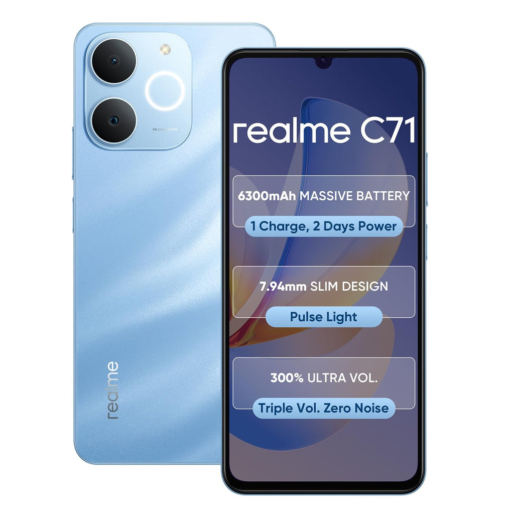 REALME - RMX5313 C71 4G 4GB 64GB SEA BLUE