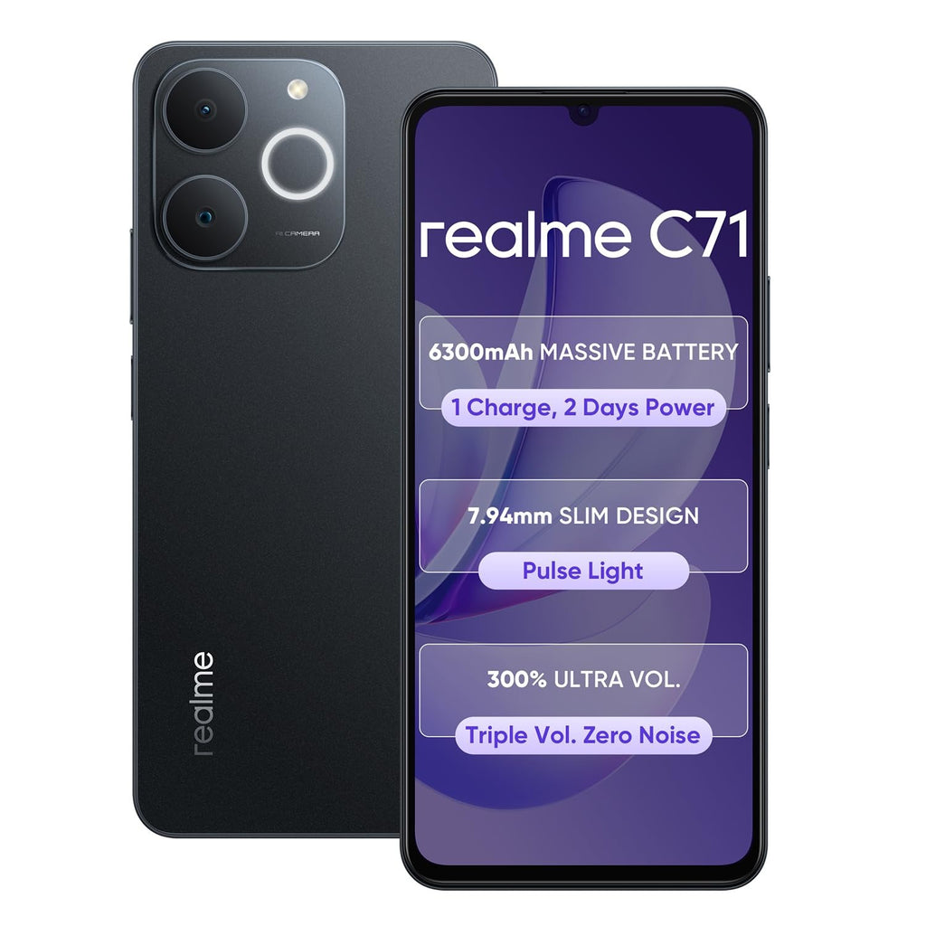REALME - RMX5313 C71 4G 4GB 64GB OBSIDIAN BLACK