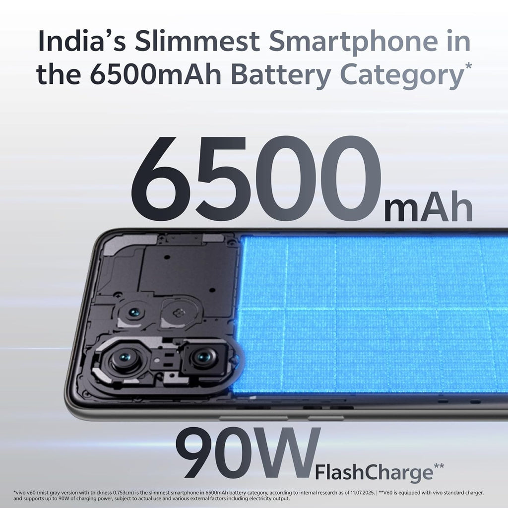 VIVO -  V60 5G 12GB 256GB MIST GRAY