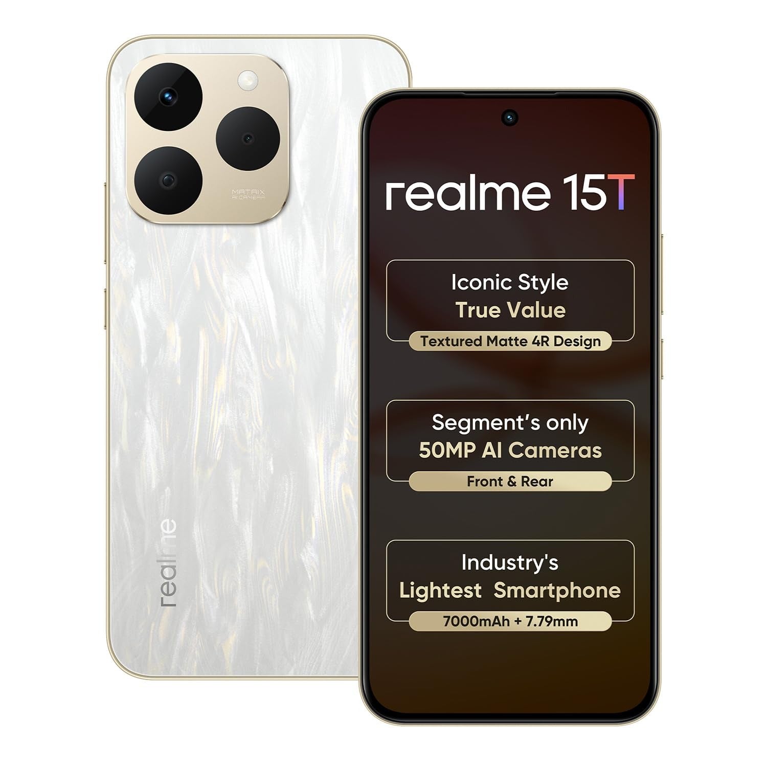 REALME -  RMX5111 15T 5G 8GB 128GB FLOWING SILVER