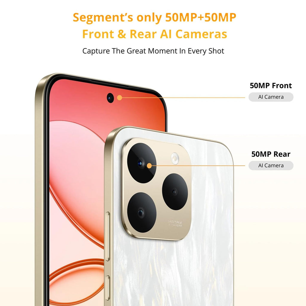 REALME -  RMX5111 15T 5G 8GB 128GB FLOWING SILVER