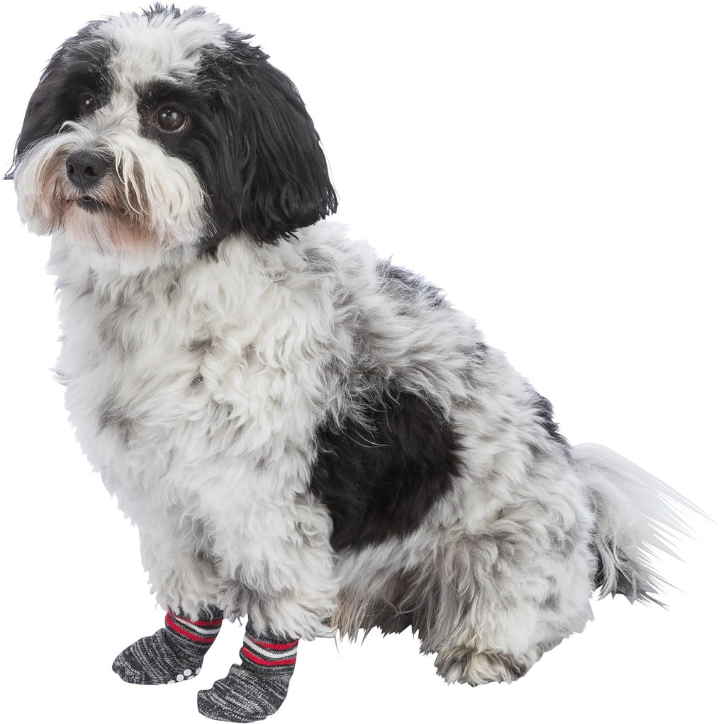 Trixie Non Slip Socks for Dogs (Grey)