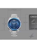 Fastrack Oceanyx Quartz Blue Shaped Dial Men's Watch or Fastrack Oceanyx Analog Watch