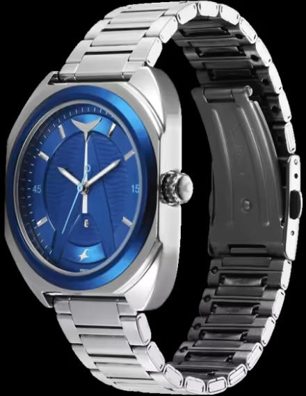 Fastrack Oceanyx Quartz Blue Shaped Dial Men's Watch or Fastrack Oceanyx Analog Watch
