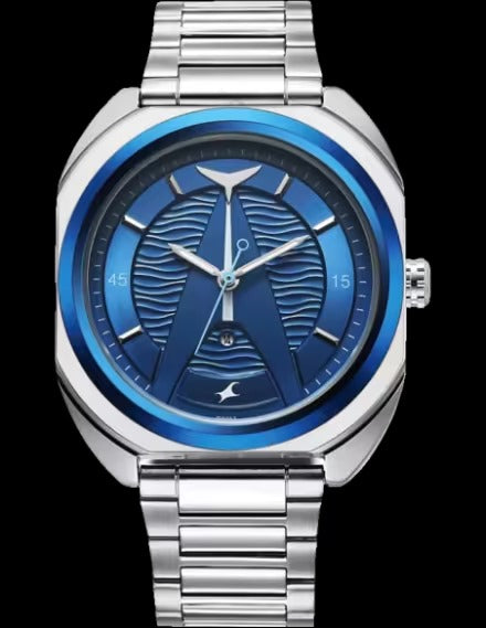 Fastrack Oceanyx Quartz Blue Shaped Dial Men's Watch or Fastrack Oceanyx Analog Watch