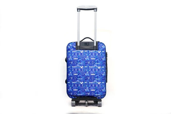 North Pole| Suitcase ( Trolley Bag ) - ARRIVAL TROLLEY 22-Blue |Blue Cabin Size Trolley Bag with Wheels | Arrival Blue Hard Shell Trolley Luggage | Durable Blue Trolley Bag for Men and Women | Arrival 22 Blue Travel Suitcase