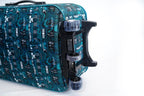 North Pole| Suitcase ( Trolley Bag ) - ARRIVAL TROLLEY 24-SEA BLUE | 24 Inch Trolley Suitcase | Large Trolley Bag for Travel | Sea Blue Travel Trolley | Hard Shell Trolley Bag 24 Inch | Lightweight Large Trolley Bag