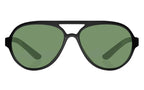 Sunglasses - Fastrack Men's Aviator Black Sunglasses |Fastrack Metal Frame Aviator Sunglasses | Fastrack Outdoor Sunglasses for Men | Fastrack Black Lens Aviator Sunglasses | Fastrack Fashion Sunglasses for Men | Fastrack Trendy Aviator Sunglasses