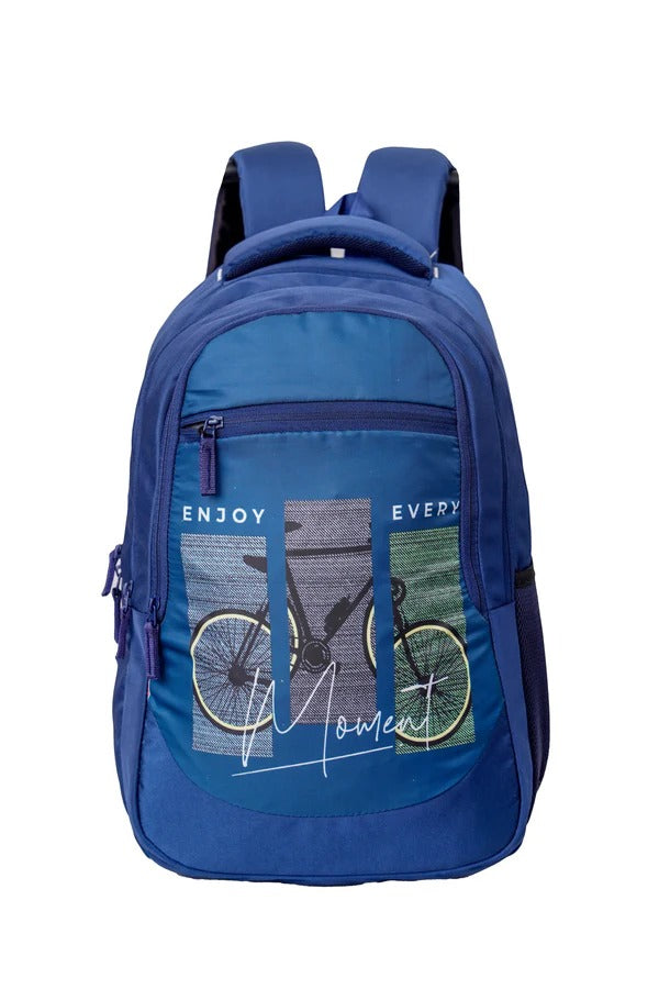 North Pole|  Laptop backpack - Alaska Back Pack-Blue | Lightweight blue backpack  Durable Alaska backpack  Water resistant blue backpack | Multi-compartment Alaska backpack | Comfortable padded shoulder straps backpack | Spacious blue backpack