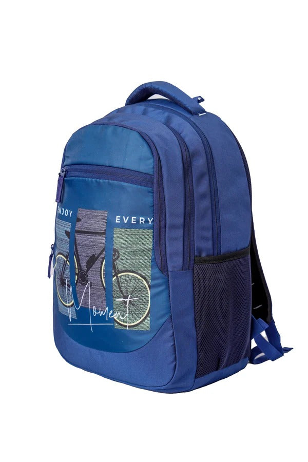 North Pole|  Laptop backpack - Alaska Back Pack-Blue | Lightweight blue backpack  Durable Alaska backpack  Water resistant blue backpack | Multi-compartment Alaska backpack | Comfortable padded shoulder straps backpack | Spacious blue backpack