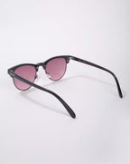 Sunglasses - Fastrack Pink Clubmaster Sunglasses For Women |Lightweight Sunglasses | Summer Sunglasses Women | Outdoor Eyewear | Casual Sunglasses | Street Style Sunglasses | Girls Sunglasses | Clubmaster Frame