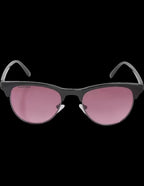 Sunglasses - Fastrack Pink Clubmaster Sunglasses For Women |Lightweight Sunglasses | Summer Sunglasses Women | Outdoor Eyewear | Casual Sunglasses | Street Style Sunglasses | Girls Sunglasses | Clubmaster Frame