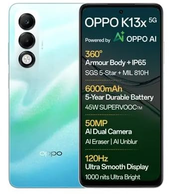 OPPO - CPH2753 K13X 5G 6GB 128GB BLUE