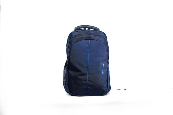 North pole| Commuter Back Pack - (Navy Blue) Lightweight commuter backpack navy blue | Water resistant backpack navy blue | Travel backpack navy blue | Laptop commuter backpack navy blue | College backpack navy blue