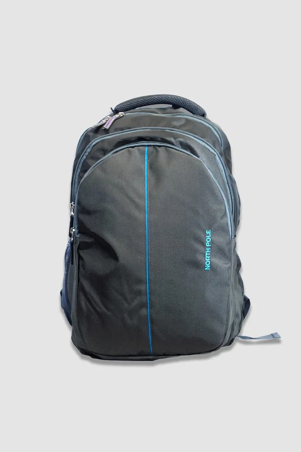 North Pole| Commuter Back Pack - ( Grey ) |Laptop Backpack for Office Grey | Work Backpack Grey Color | Professional Grey Backpack | Business Travel Backpack Grey | Lightweight Office Backpack