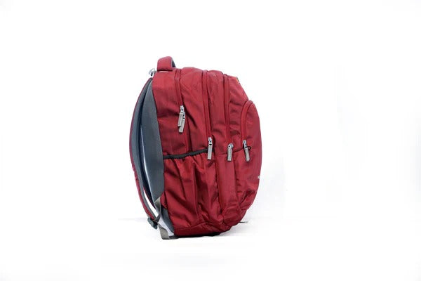 North Pole| Destello Backpack - (Red) | Red School Backpack | Red College Backpack | Red Office Backpack | Red Travel Backpack | Lightweight Red Backpack |Durable Red Backpack | Water Resistant Red Backpack