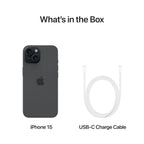 APPLE -  15 128GB BLACK