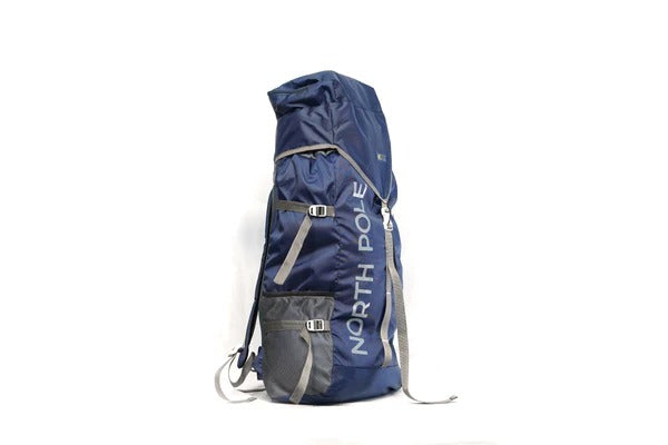North Pole| EXPLORE 50L RUCKSACK - (NAVY BLUE ) | Adventure Travel Backpack | Camping Rucksack Bag | Outdoor Rucksack Navy Blue | Mountain Trekking Bag | Weekend Travel Backpack