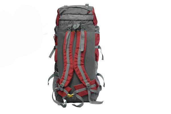 North Pole| NAVIGATOR 75L RUCKSACK - ( Red ) | Rucksack for Trekking | Rucksack for Hiking & Camping | Long Trip Travel Backpack | Backpack for Adventure Travel | Rucksack for Men & Women