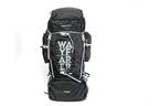 North Pole| WAYFARER 80L RUCKSACK - ( BLACK ) Adventure trekking rucksack | Camping backpack 80 litre  | Travel rucksack for men  |Travel rucksack for women  |Black trekking bag | Long trip backpack Mountaineering rucksack