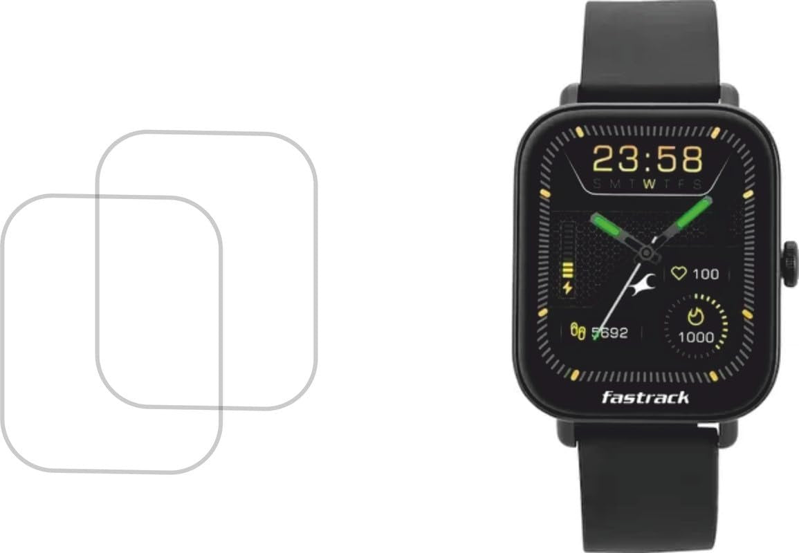 Fastrack Reflex Vox Unisex Smart Watch With Silicone Strap